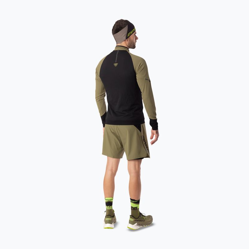 Bluză de alergare pentru bărbați Dynafit Alpine LS 1/2 Zip Tee military green/0910 3