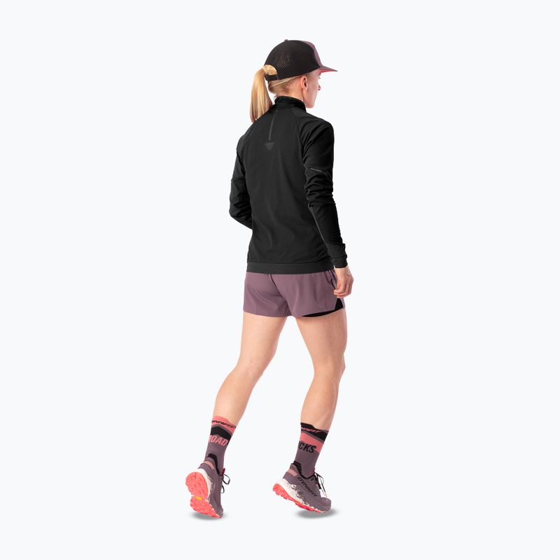 Bluză pentru femei de alergare Dynafit Alpine LS 1/2 Zip Tee black out 3