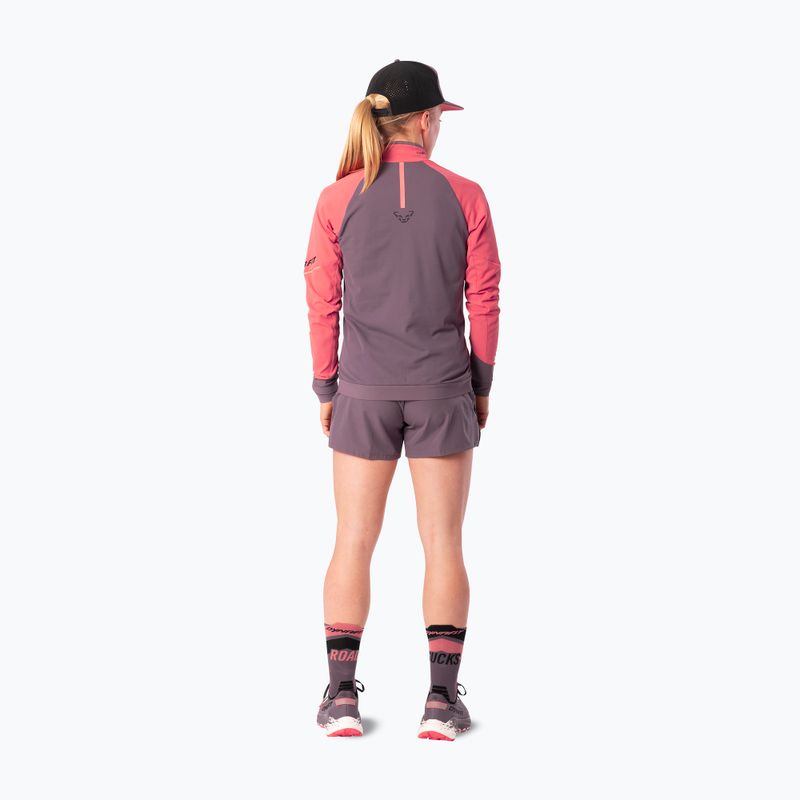 Bluză pentru femei de alergare Dynafit Alpine LS 1/2 Zip Tee cabana/6A90 3
