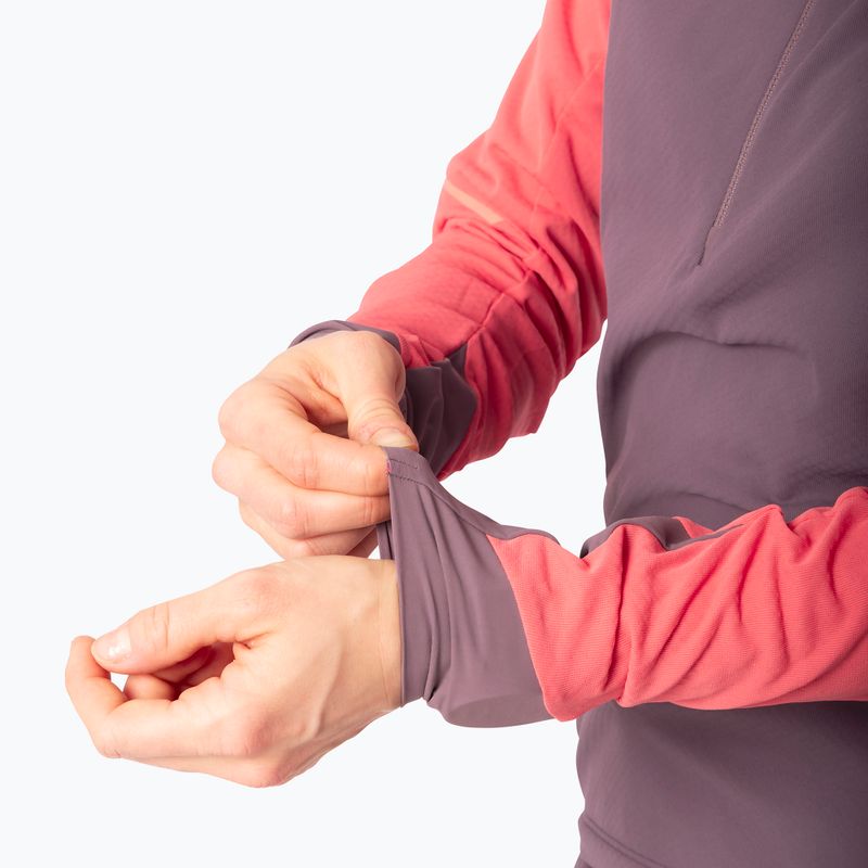 Bluză pentru femei de alergare Dynafit Alpine LS 1/2 Zip Tee cabana/6A90 6
