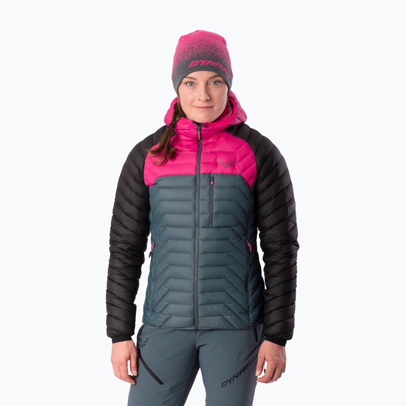 Geacă de schi de tură pentru femei DYNAFIT Radical RDS Down Hooded Jacket black out/6550/0720