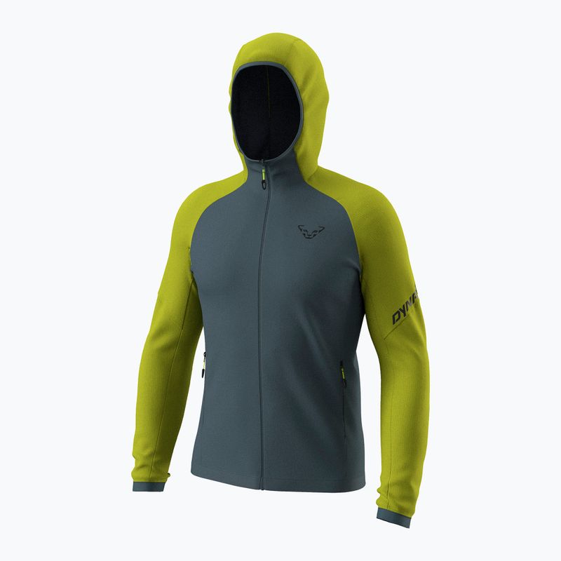 Hanorac de schi tură pentru bărbați DYNAFIT Radical Polartec cu glugă lime auriu/0720 6
