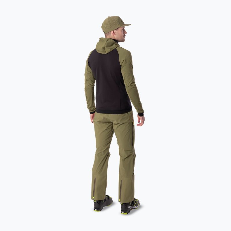 Hanorac de schi tură pentru bărbați DYNAFIT Radical Polartec cu glugă verde militar/0910 2
