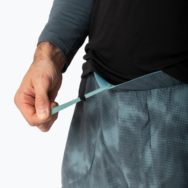 Pantaloni scurți de alergare pentru bărbați DYNAFIT Trail Reflective 2in1 cinder 5