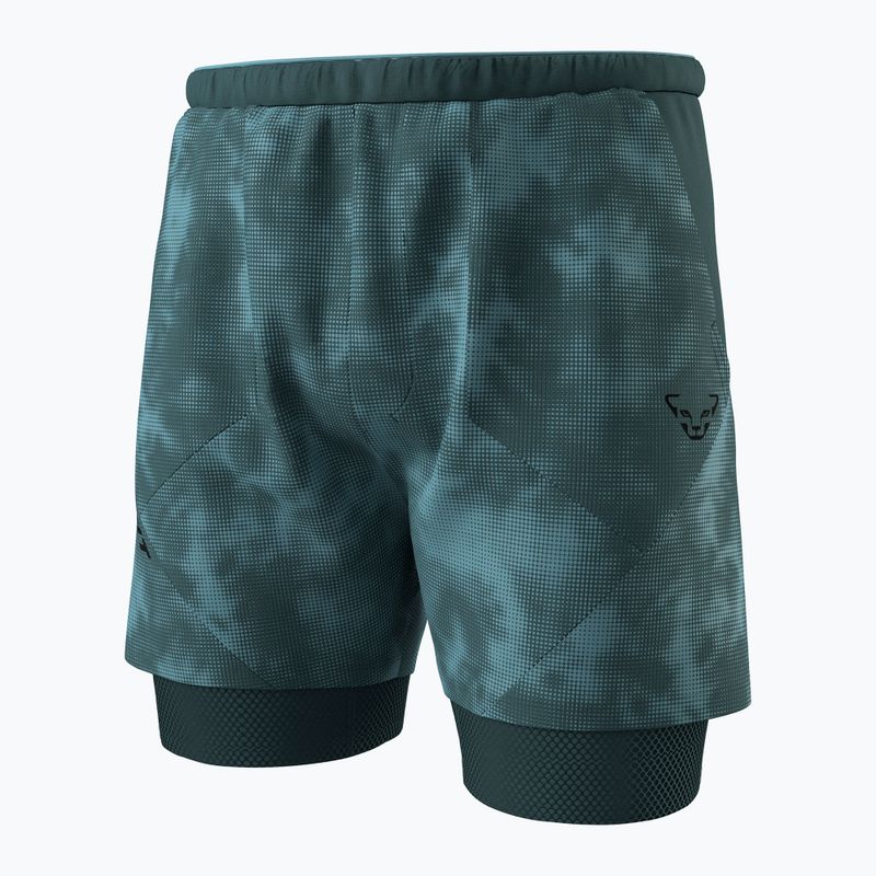 Pantaloni scurți de alergare pentru bărbați DYNAFIT Trail Reflective 2in1 cinder 6