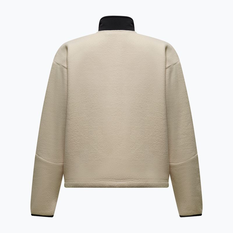 Bluză fleece pentru femei Salewa Fanes Full Zip Oatmeal 2