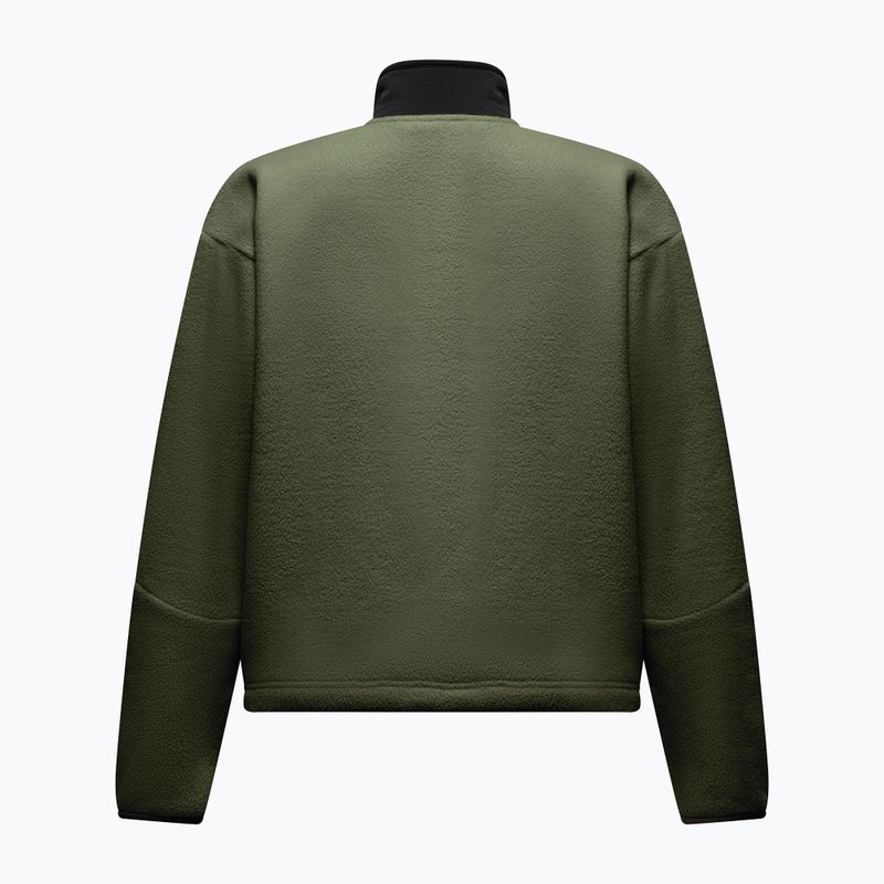 Bluză fleece pentru femei Salewa Fanes Full Zip Faded Green 2