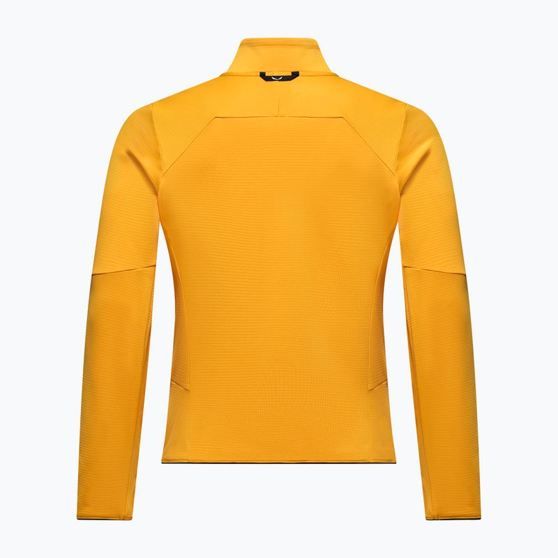 Bluză fleece pentru bărbați Salewa Ortles Fleece Full Zip Gold 2