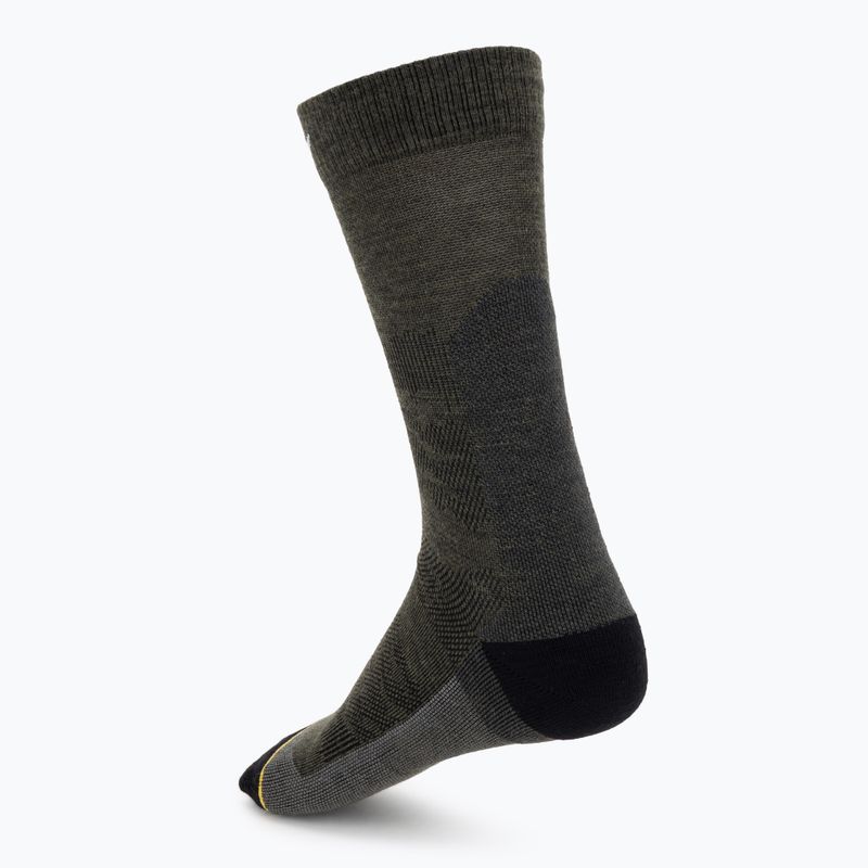 Șosete pentru bărbați Salewa Ortles AM Crew dark olive 2