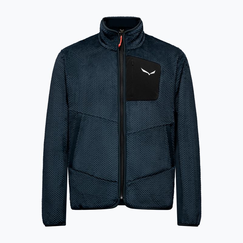 Bluză de trekking pentru bărbați Salewa Puez Warm Full Zip blueberry
