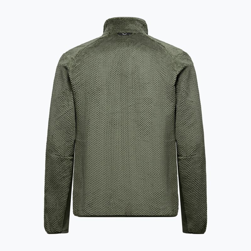 Bluză de trekking pentru bărbați Salewa Puez Warm Full Zip faded green 2