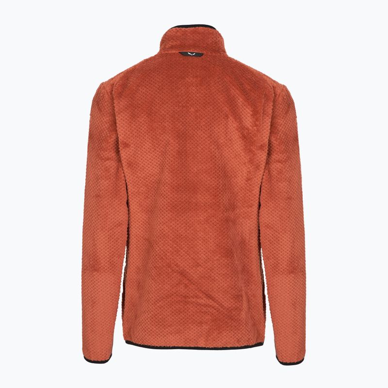 Bluză de trekking pentru femei Salewa Puez Warm Full Zip etruscan red 2
