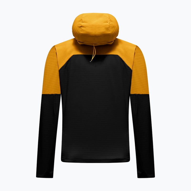 Bluză fleece pentru bărbați Salewa Ortles Fleece Pro Hooded Gold/0910 2