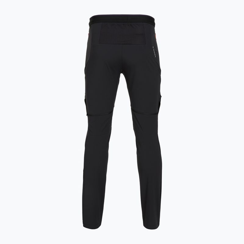 Pantaloni de trekking pentru bărbați Salewa Pedroc 3 DST 2IN1 black out 2