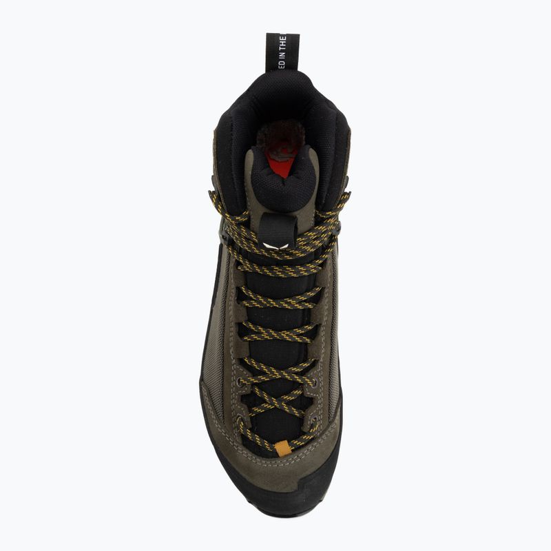 Încălțăminte de munte pentru bărbați Salewa MTN Trainer 3 Tech Mid GTX verde estompat/noapte în pădure 5