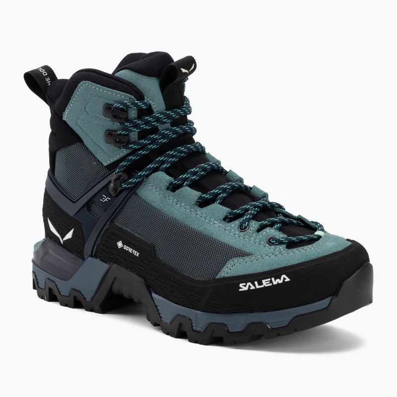Încălțăminte de munte pentru femei Salewa MTN Trainer 3 Tech Mid GTX willow/orion blue