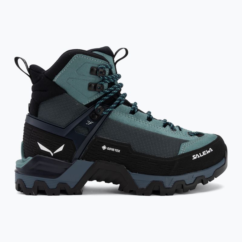 Încălțăminte de munte pentru femei Salewa MTN Trainer 3 Tech Mid GTX willow/orion blue 2