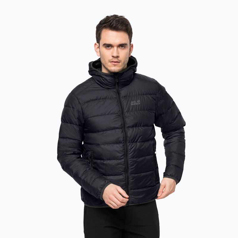 Jack Wolfskin jachetă de bărbați Helium negru 1200573_6000