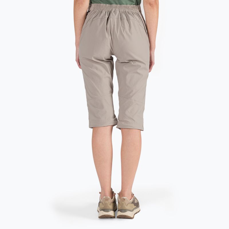 Pantaloni softshell pentru femei Jack Wolfskin Activate Light 3/4 bej 1503721_5041_034 3