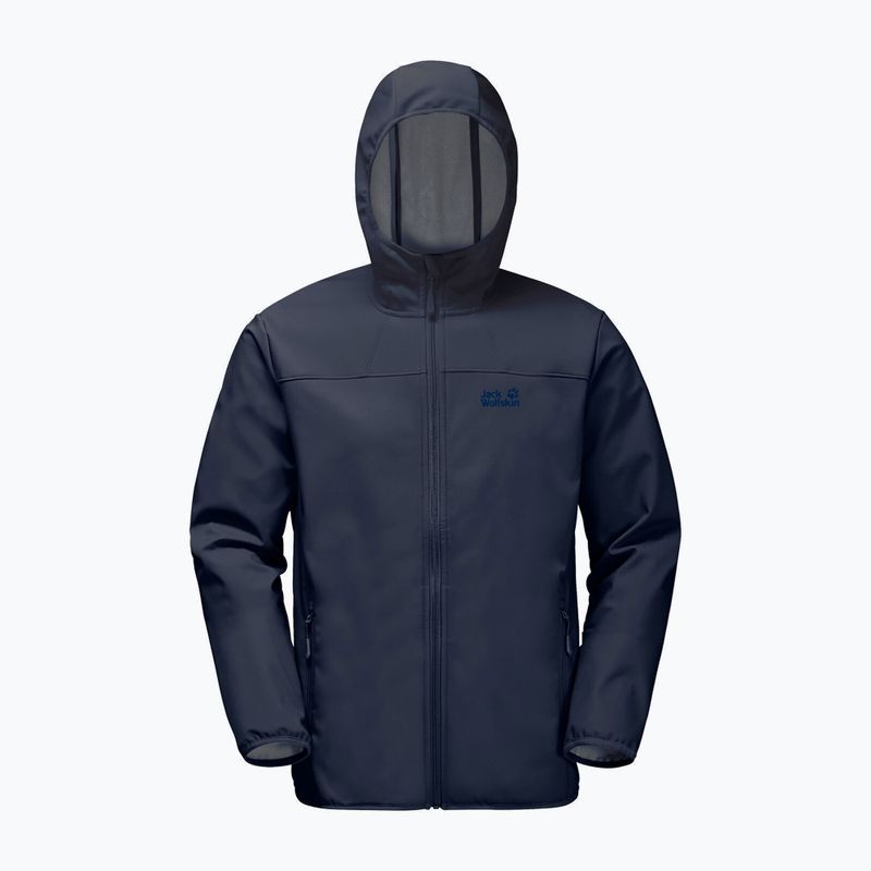 Jack Wolfskin jachetă bărbătească softshell Northern Point albastru noapte 1304001_1033_002 5