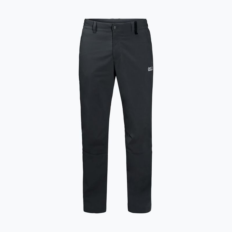 Pantaloni bărbătești softshell Jack Wolfskin Activate Light gri închis 1503772 7