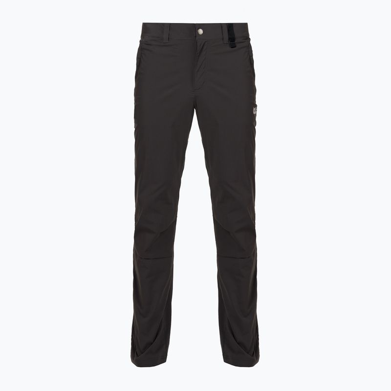 Pantaloni bărbătești softshell Jack Wolfskin Activate Light gri închis 1503772 4