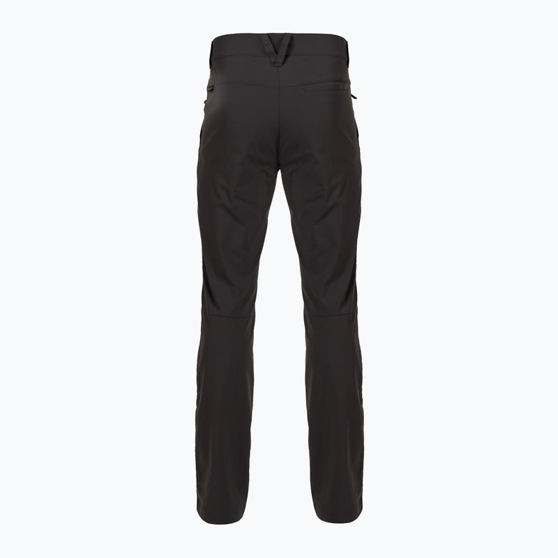 Pantaloni bărbătești softshell Jack Wolfskin Activate Light gri închis 1503772 5