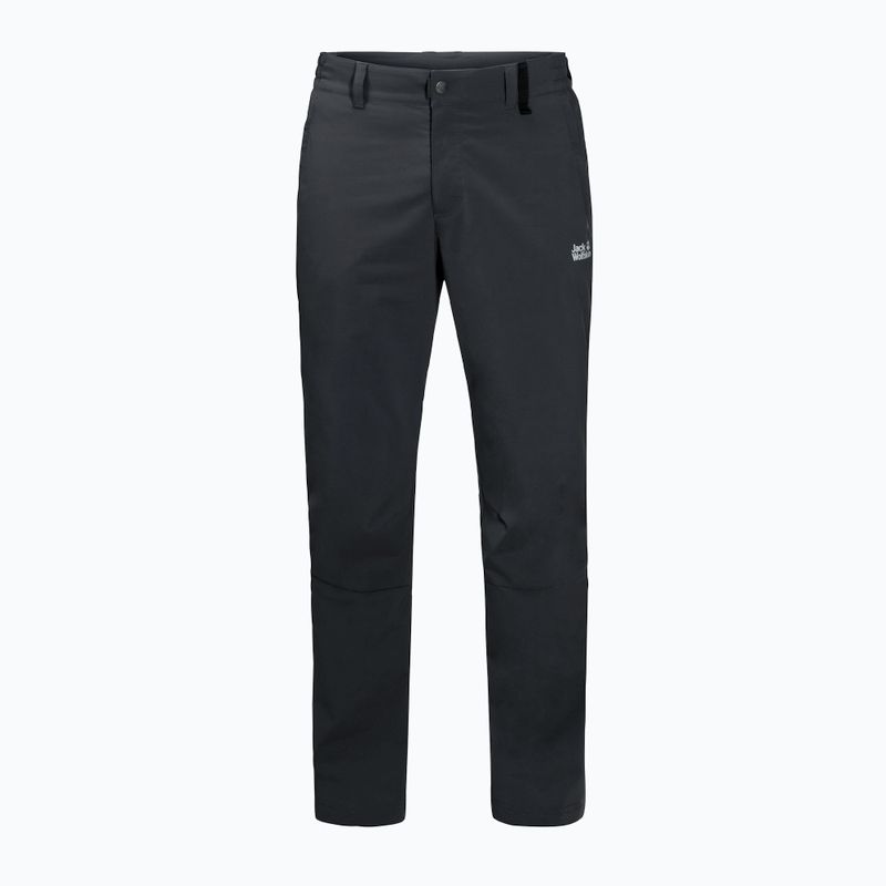 Pantaloni bărbătești softshell Jack Wolfskin Activate Light gri închis 1503772 8