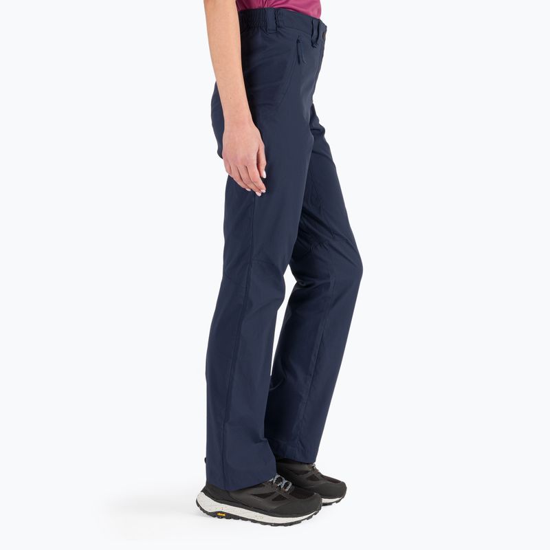 Pantaloni femeie softshell Jack Wolfskin Activate Light albastru marin 1503842_1910_034 2