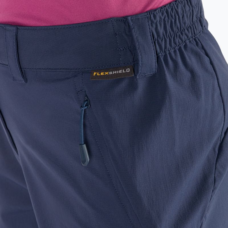 Pantaloni femeie softshell Jack Wolfskin Activate Light albastru marin 1503842_1910_034 6