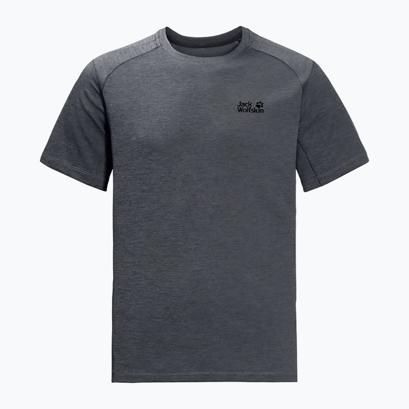 Jack Wolfskin tricou de drumeție pentru bărbați Hydropore Xten gri 1806131_6116_002 3