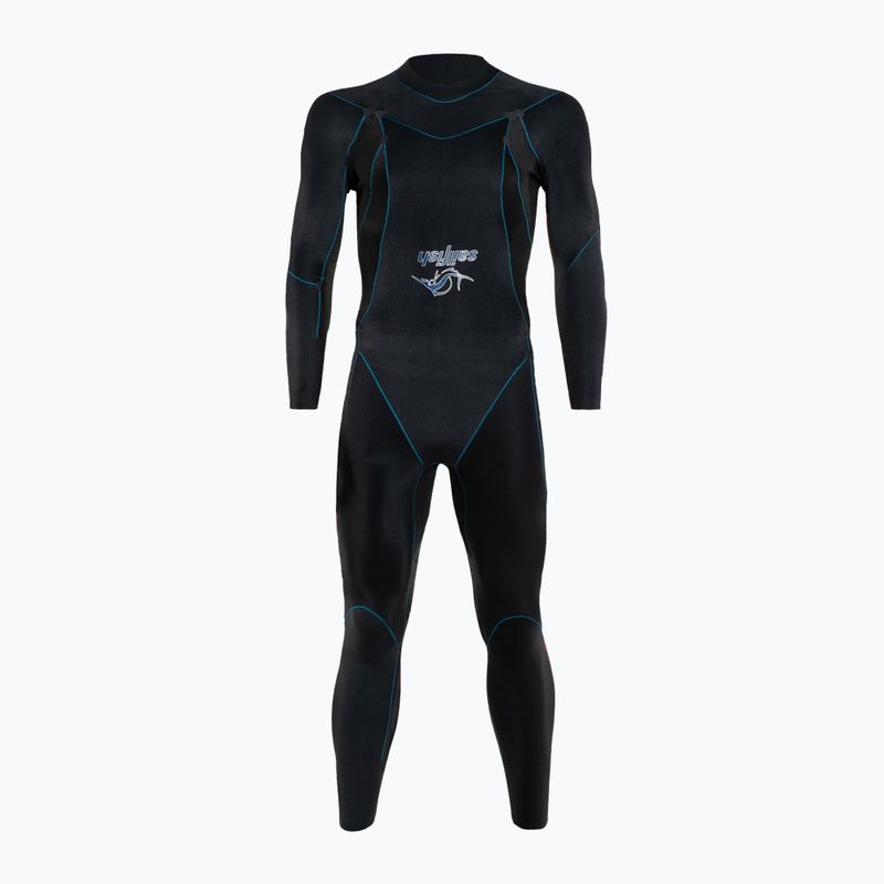 Bărbați triatlon costum de neopren pentru bărbați sailfish One 7 negru 4