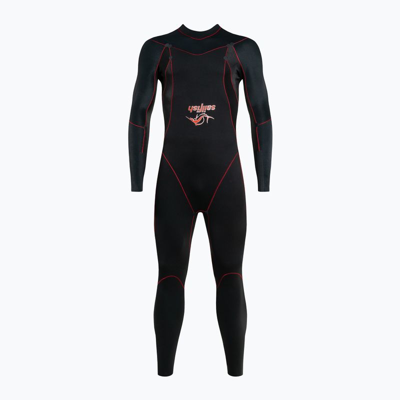 Bărbați sailfish Attack 7 triatlon costum de neopren negru 5