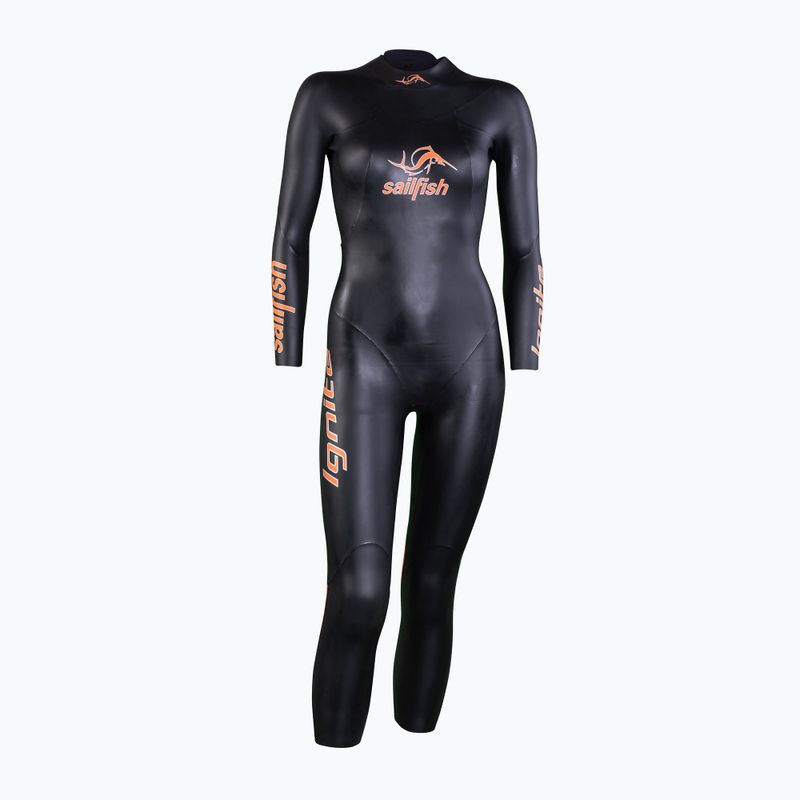 Sailfish Ignite 2 costum de neopren pentru femei de triatlon negru