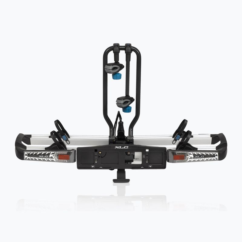 XLC Azura Xtra LED 2Bikes cu suport de atelaj argintiu/negru 6
