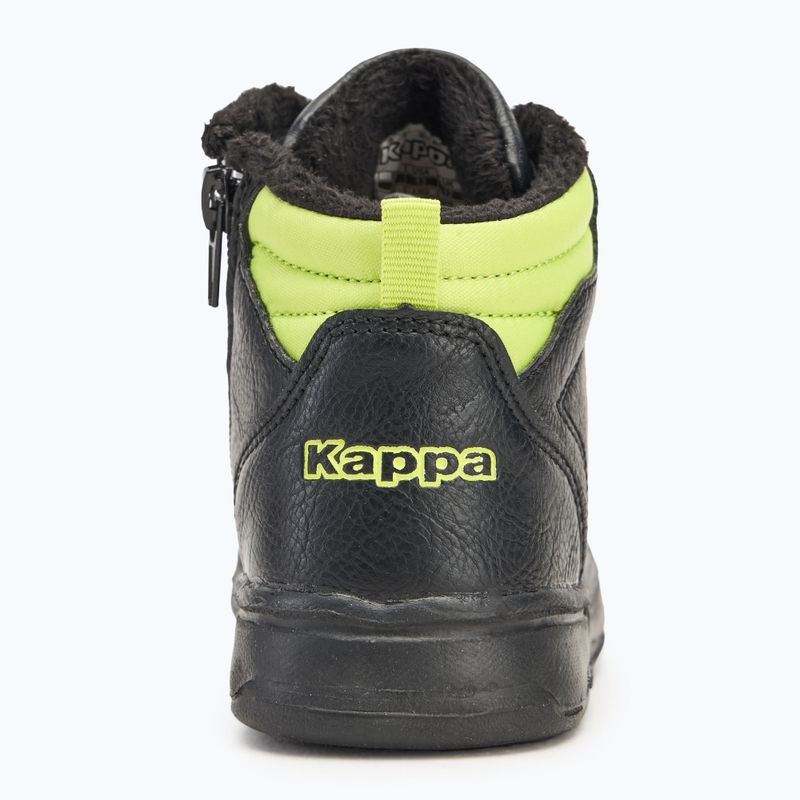 Încălțăminte pentru copii Kappa Grafton black/lime 6