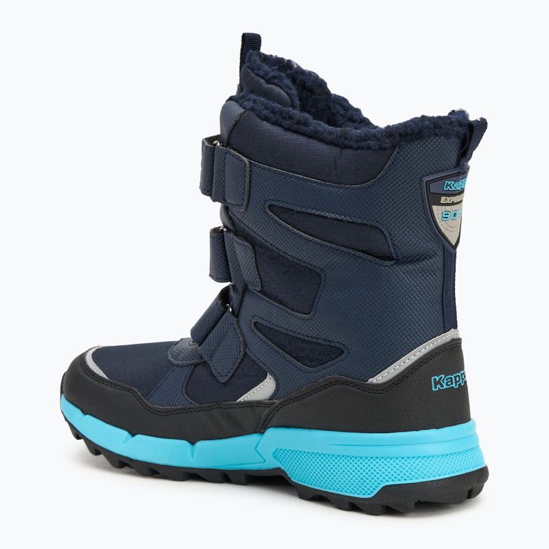 Ghete de zăpadă pentru copii  Kappa Vipos Tex T navy/turkis 3