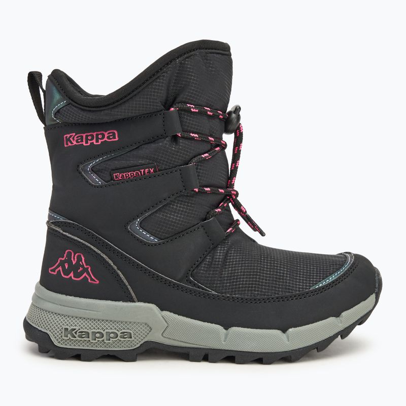 Ghete de zăpadă pentru copii  Kappa Youma Tex black/pink 2