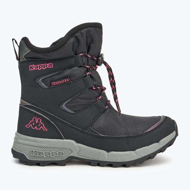 Ghete de zăpadă pentru copii  Kappa Youma Tex 260900T black/pink 2