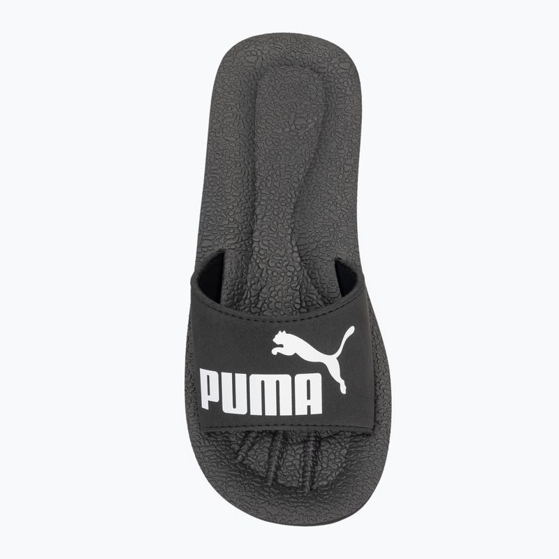 Papuci  PUMA Purecat black/white 5