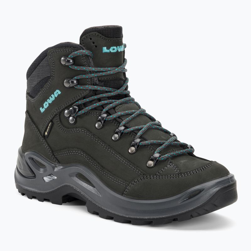 Încălțăminte LOWA Renegade GTX Mid asphalt/turkis