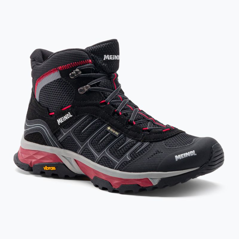 Cizme de trekking pentru bărbați Meindl Finale Mid negru/roșu GTX 4703/01/10