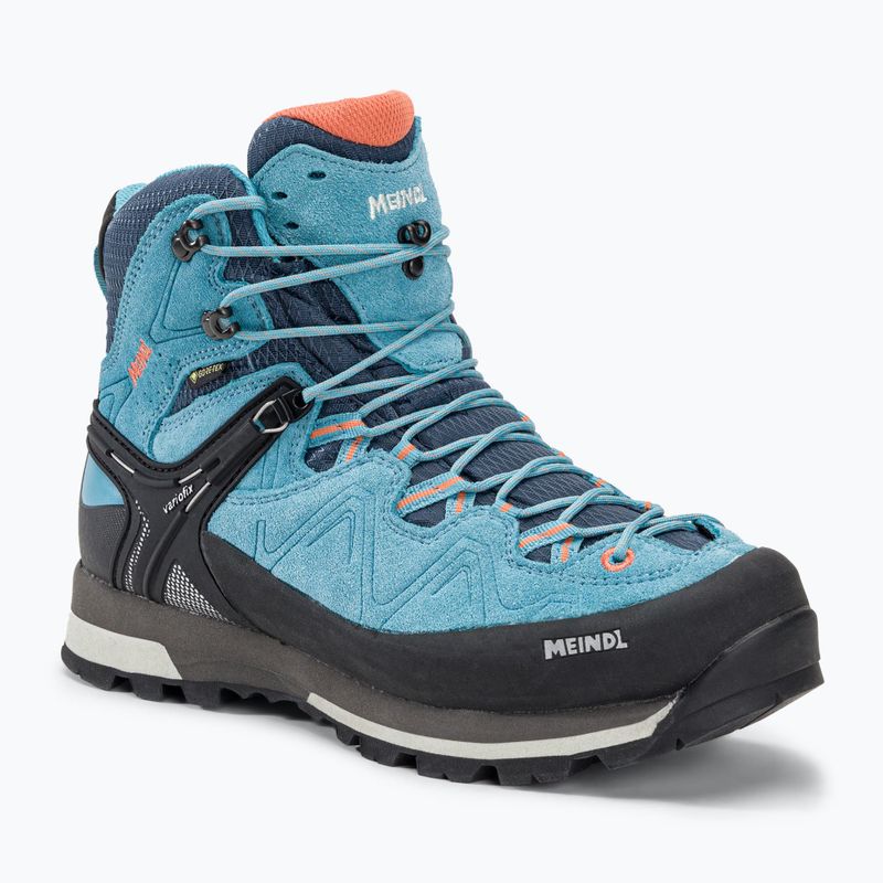 Încălțăminte de trekking pentru femei Meindl Tonale Lady GTX albastru-portocalie 3843/18