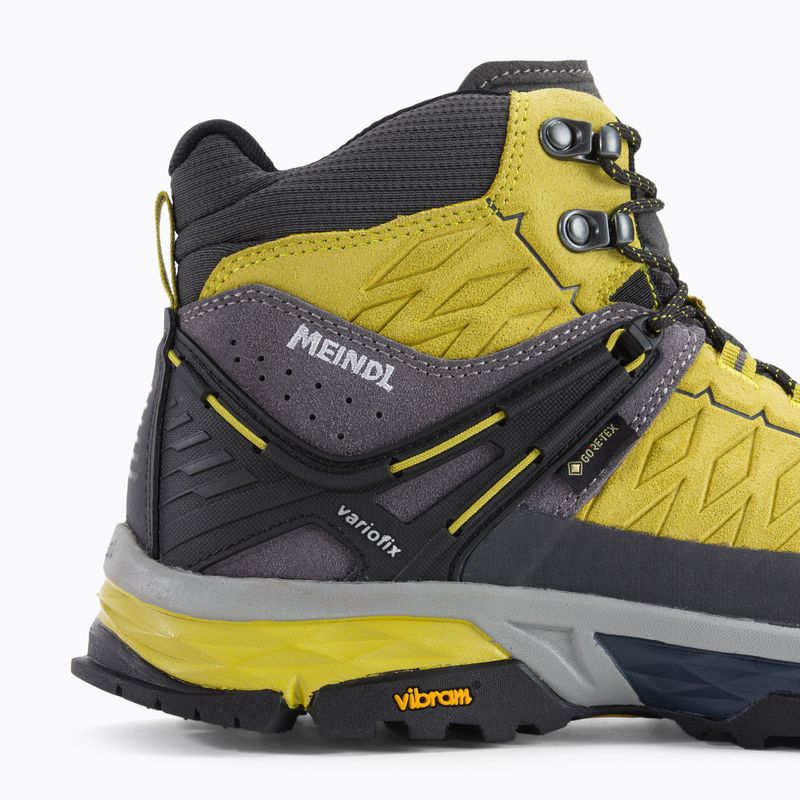 Încălțăminte de trekking pentru bărbați Meindl Top Trail Mid GTX galbenă 4717/85 9