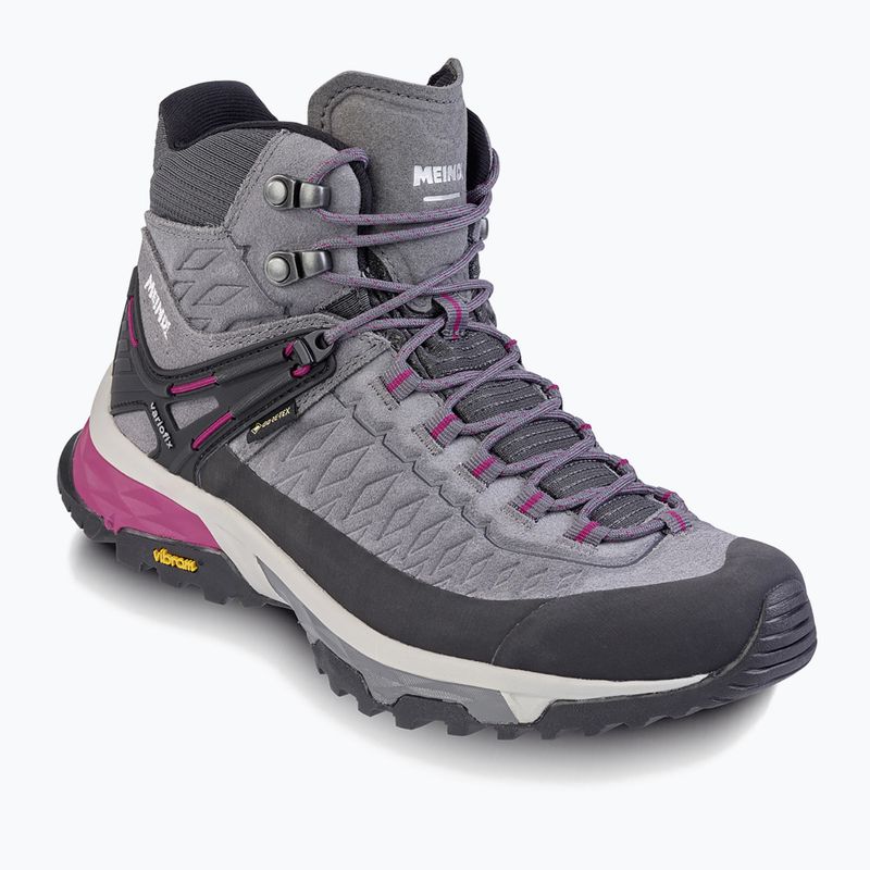 Cizme de trekking pentru femei Meindl Top Trail Lady Mid GTX gri/magenta 7