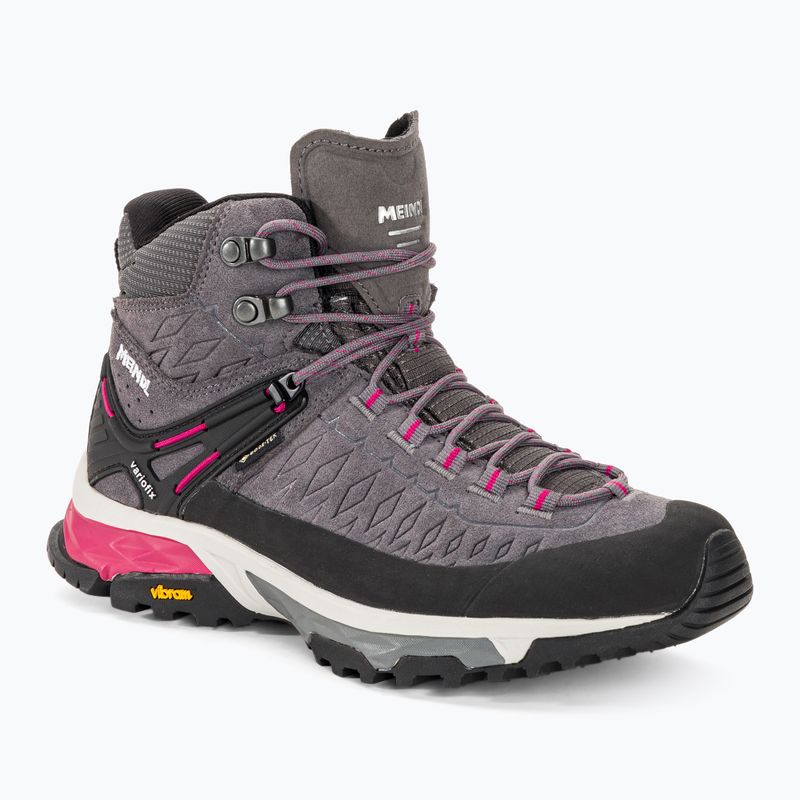Cizme de trekking pentru femei Meindl Top Trail Lady Mid GTX gri/magenta