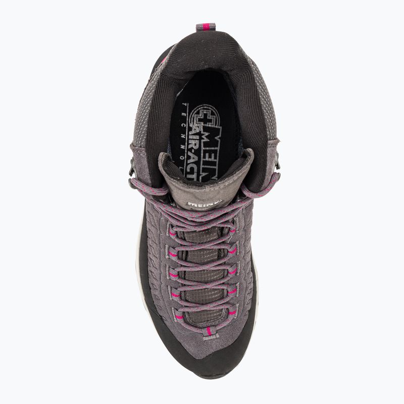 Cizme de trekking pentru femei Meindl Top Trail Lady Mid GTX gri/magenta 6