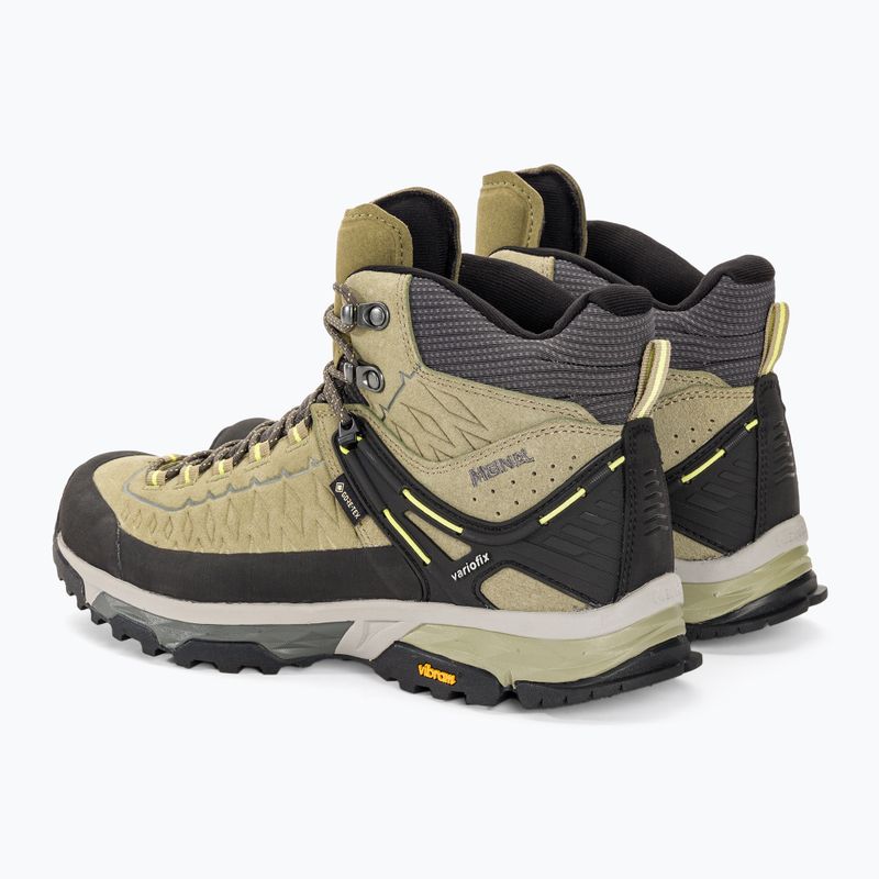 Cizme de trekking pentru bărbați Meindl Top Trail Mid GTX natura/galben 3