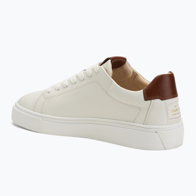 Încălțăminte pentru bărbați GANT Mc Julien white/cognac 3