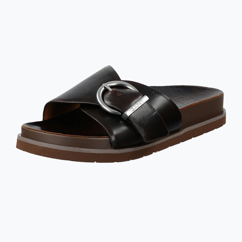 Șlapi de damă GANT Mardale dark brown